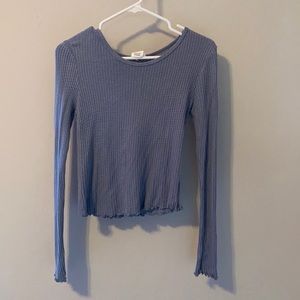 tillys blue long sleeve